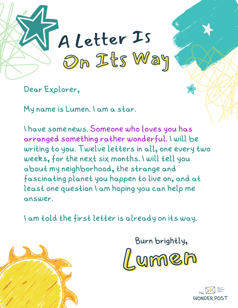 A note from Lumen