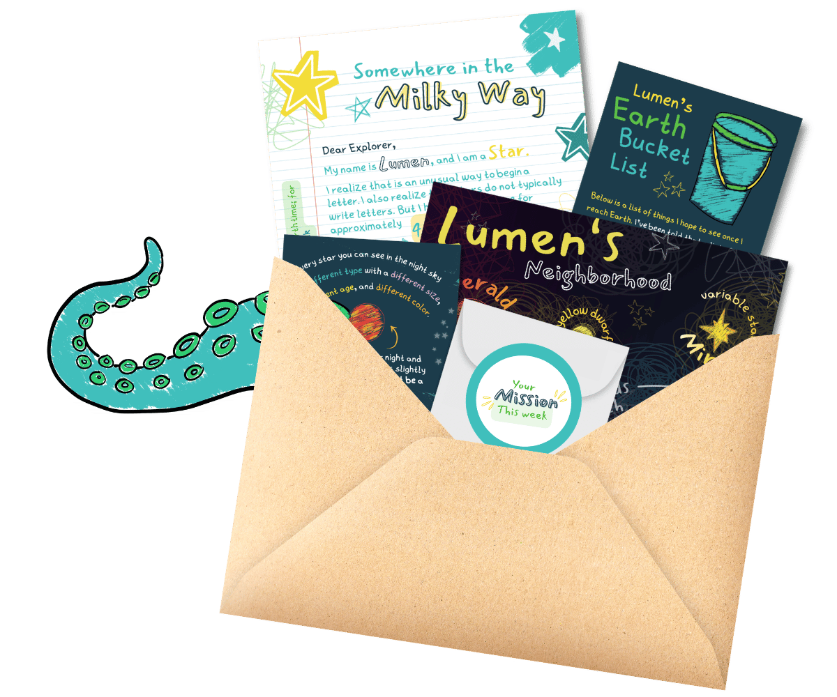 The Wonder Post letter set